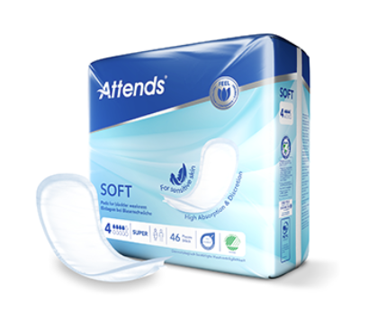 Attends Soft 4 Super Pads 1000ml