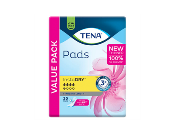 TENA Pad InstaDRY Standard Length 397ml