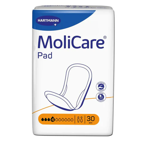 Molicare 4 drop pads (Maxi) 825ml